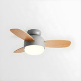 Kids Room Mini Colorful 3 Blade Ceiling Fan With Light Image - 6