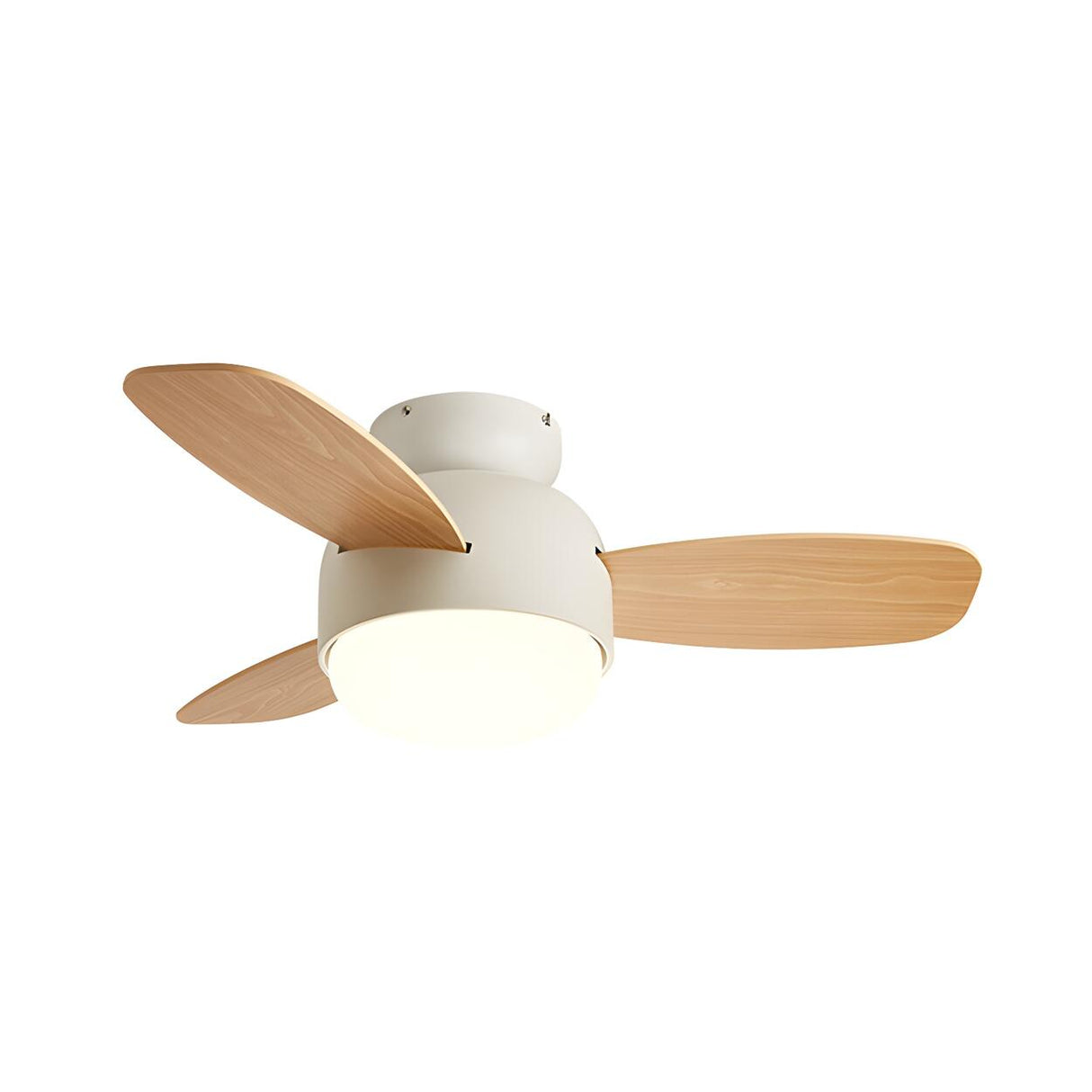 Kids Room Mini Colorful 3 Blade Ceiling Fan With Light Image - 8