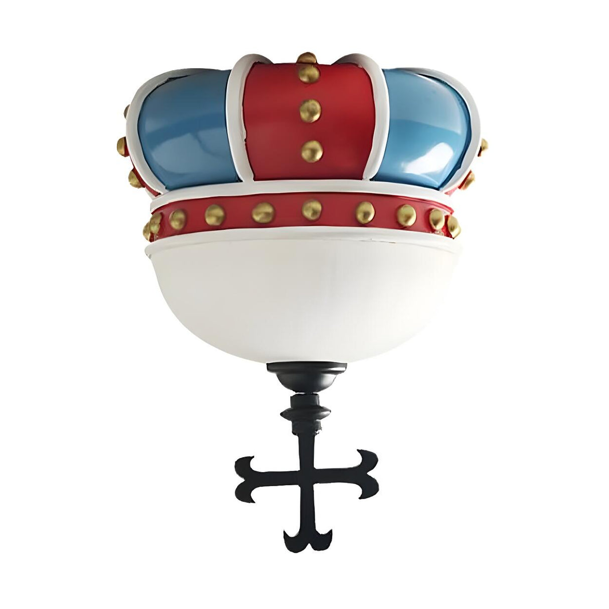 Kids Room Mini Royal Crown Resin Flush Mount Light Image - 3