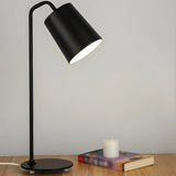 Kids Room Nordic Minimalist Black Metal Table Lamp Image - 1