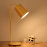 Kids Room Nordic Minimalist Black Metal Table Lamp Image - 14