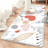 Kids Room Rectangle Foam Printed Pattern Area Rug Image - 1