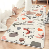 Kids Room Rectangle Foam Printed Pattern Area Rug Image - 4