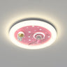 Kids Room Round 3 Blades Astronaut Ceiling Fan Light Image - 7