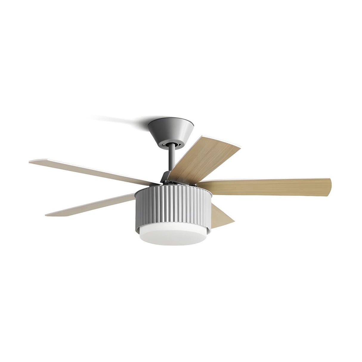 Kids Room Simple 5 Blades Modern Ceiling Fan With Light Image - 8