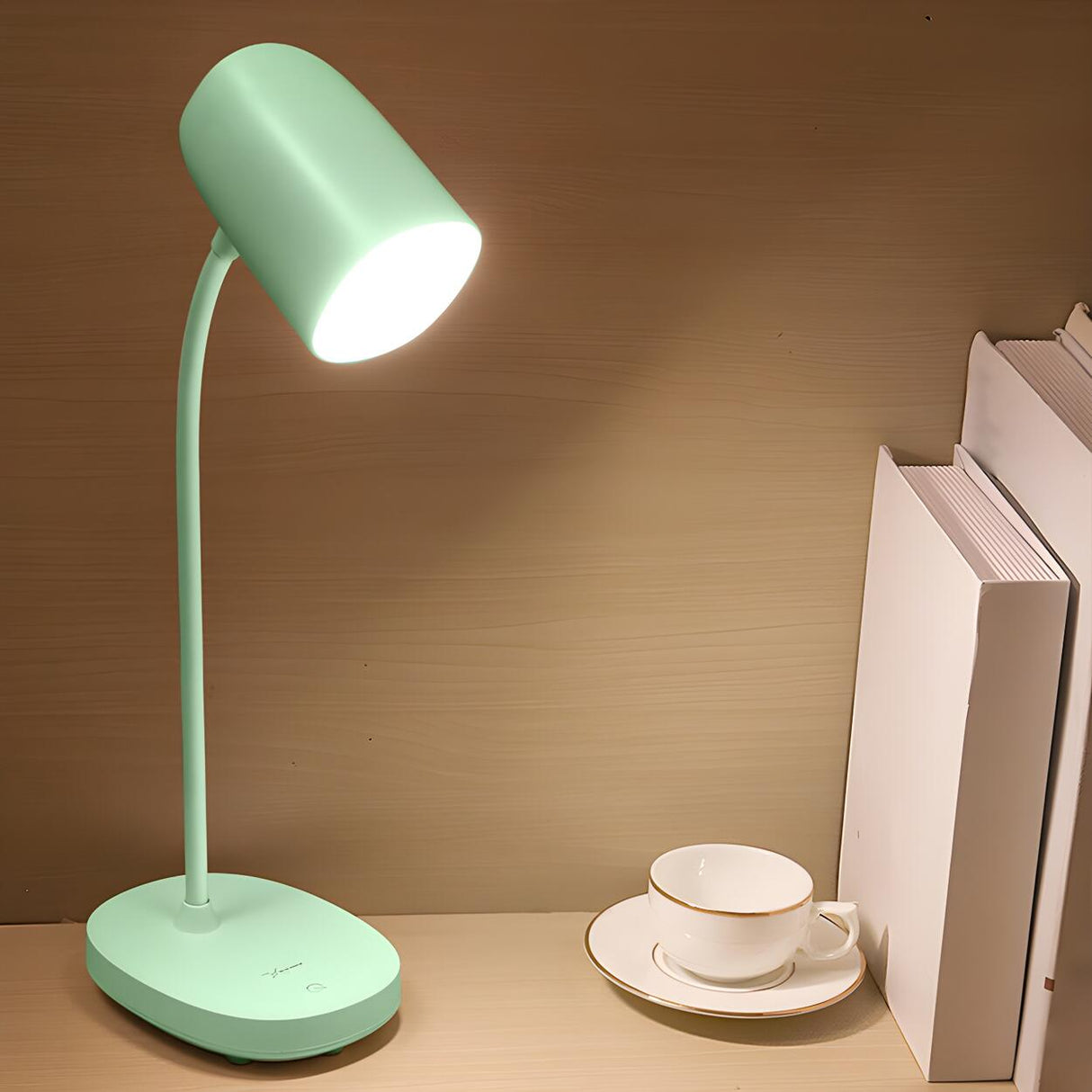 Kids Room Simple Macaron Dome-Shaped LED Table Lamp Image - 7