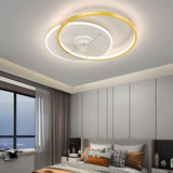 Kids Room Stylish Cartoon Starry Ceiling Fan Light Image - 2