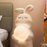 Kids' Room Tray and Moon Adorable Rabbit Floor Lamp Image - 10