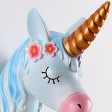 Kids' Room Whimsical Unicorn Crystal Globe Wall Light Image - 15