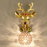 Kids' Room Whimsical Unicorn Crystal Globe Wall Light Image - 9