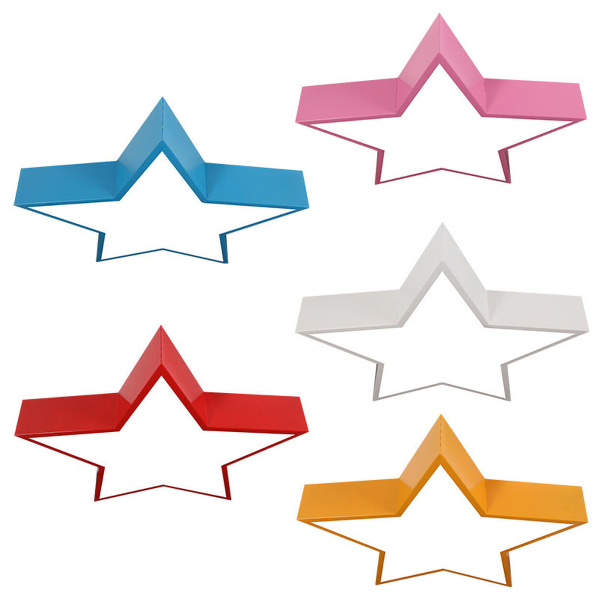 Kindergarten Kids Colorful Star LED Flush Mount Light Image - 10