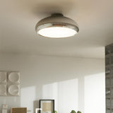 Kitchen Barn Chrome Semi-Flush Mount Ceiling Light Image - 1