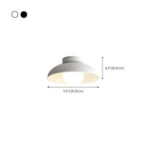  Kitchen Minimalist Dome LED Flush Mount Light 1Light #size