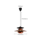 Layered Nordic Iron Pendant Light Adjustable Height Image - 19