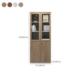 Light Brown Vertical Wood Large Lockable Filing Cabinet #size