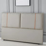 Light Khaki Tufted Rectangular Upholstered Headboard Image - 11