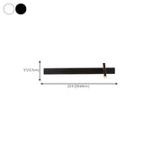 Linear Base Rotatable Cylinder Acrylic Reading Wall Light Image - 16