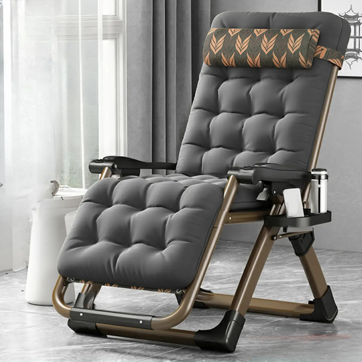 Living Room Comfort Rocking Chair Adjustable Recliner Image - 20