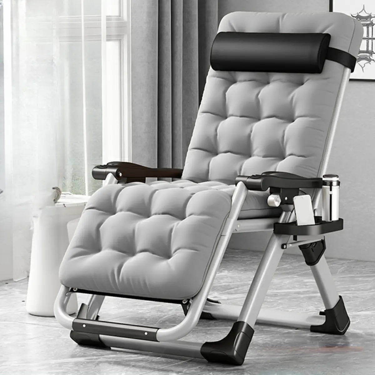 Living Room Comfort Rocking Chair Adjustable Recliner Image - 34