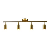 Living Room Modern Adjustable Brass Track Light Large Image - 10