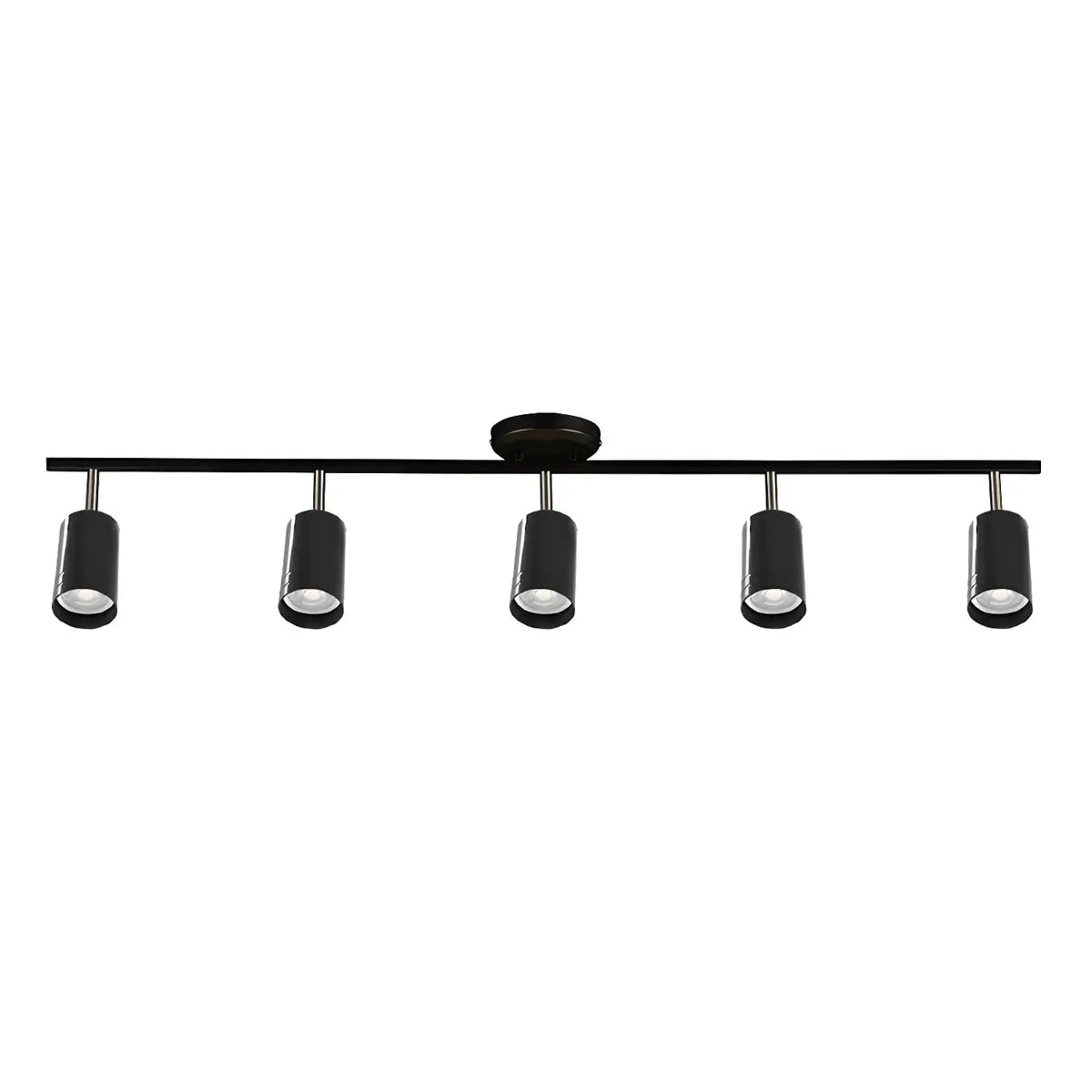 Living Room Modern Adjustable Brass Track Light Large Image - 11