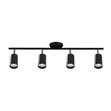 Living Room Modern Adjustable Brass Track Light Large Image - 9