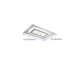 Living Room Rectangular White LED Flush Mount Light Image - 19