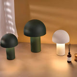 Living Room Simple Dome Mushroom Metal Table Lamp Image - 6