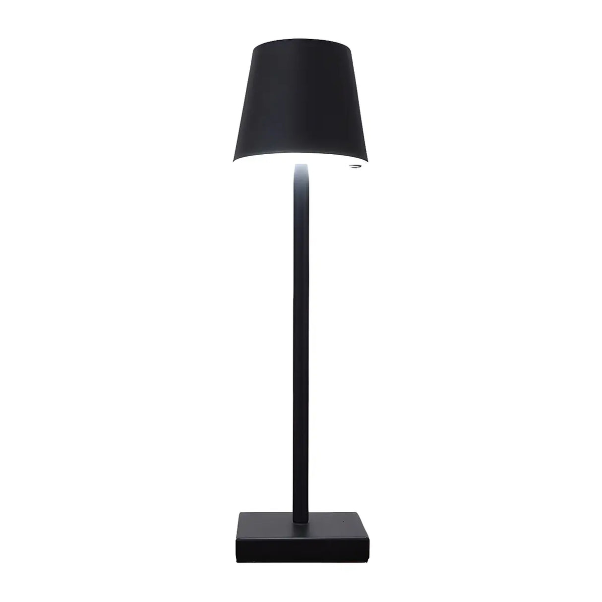 Living Room Simple Modern Metal Cone Shade Table Lamp Image - 5