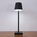 Living Room Simple Modern Metal Cone Shade Table Lamp Image - 6