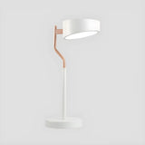 Living Room Small Simple Geometric Metal LED Table Lamp Image - 17