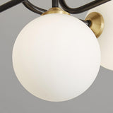 Living Room Sputnik Globe Semi-Flush Mount Lamp 9-Light Image - 13