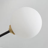 Living Room Sputnik Globe Semi-Flush Mount Lamp 9-Light Image - 9