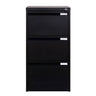 Lockable Metal Office Tall Storage Filing Cabinet Black Image - 9