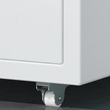 Lockable Steel Small Sliding Drawer Filing Cabinet Image - 10