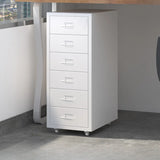 Lockable Steel Small Sliding Drawer Filing Cabinet Image - 24