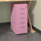 Lockable Steel Small Sliding Drawer Filing Cabinet Image - 37