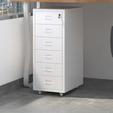 Lockable Steel Small Sliding Drawer Filing Cabinet Image - 47