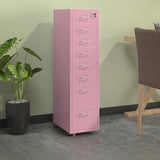 Lockable Steel Small Sliding Drawer Filing Cabinet Image - 49