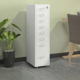 Lockable Steel Small Sliding Drawer Filing Cabinet Image - 53