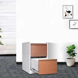 Lockable White Steel Small Storage Filing Cabinets Image - 14