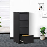 Lockable White Steel Small Storage Filing Cabinets Image - 20