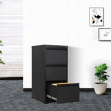 Lockable White Steel Small Storage Filing Cabinets Image - 21