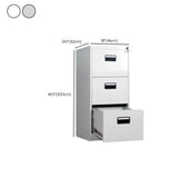 Lockable White Steel Small Storage Filing Cabinets Image - 33