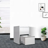 Lockable White Steel Small Storage Filing Cabinets Image - 7