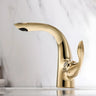 Low Arc Copper Touch Chrome Finish Vessel Sink Faucets Image - 5