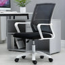 Lumbar Support White Modern Ergonomic Mesh Office Chair Image - 9