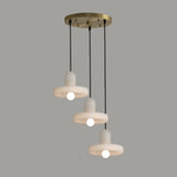 Luxurious Gold Stone Geometric Pendant Lights Image - 6