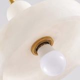 Luxurious Gold Stone Geometric Pendant Lights Image - 9