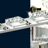 Luxurious Round Crystal 3 Light Vanity Light Image - 12